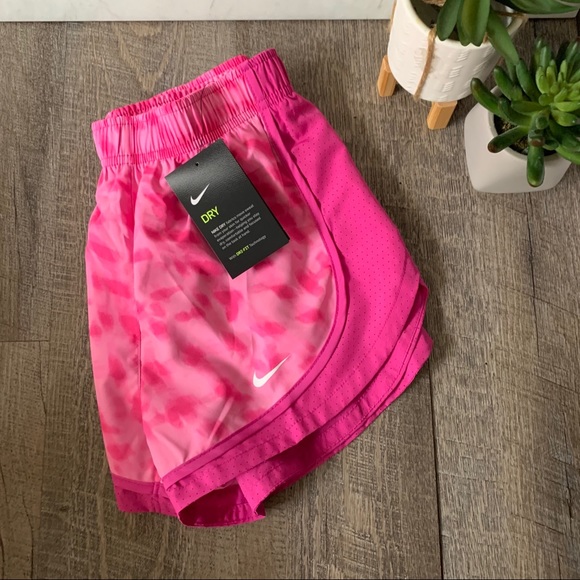 Nike Tempo Running Shorts Fuchsia Tie Dye - Picture 6 of 8